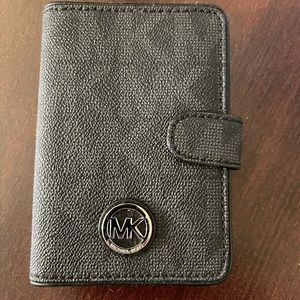 Michael Kors monogram card holder.